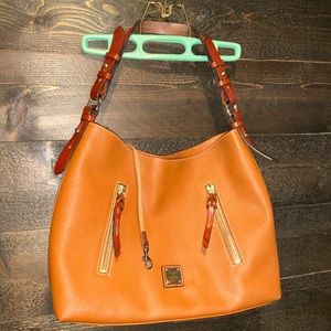 Dooney & Bourke medium double breasted zipper tote